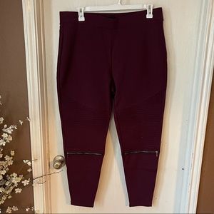 FOREVER 21 MOTO LEGGINGS SIZE 3X NWT